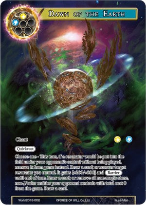 Dawn of the Earth (World2018-002) [Promo Cards]