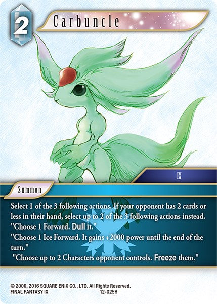 Carbuncle [Opus XII]