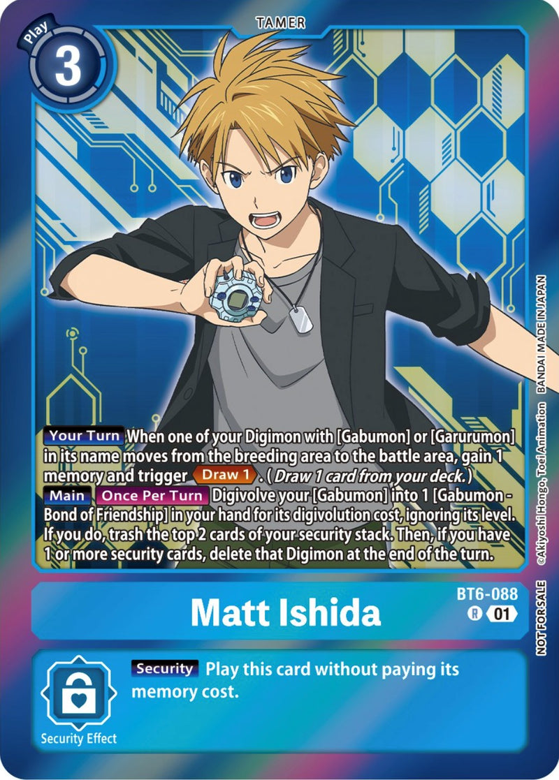 Matt Ishida [BT6-088] (Event Pack 5) [Double Diamond Promos]