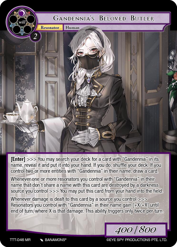 Gandennia's Beloved Butler (TTT-046 MR) [Thoth of the Trinity]