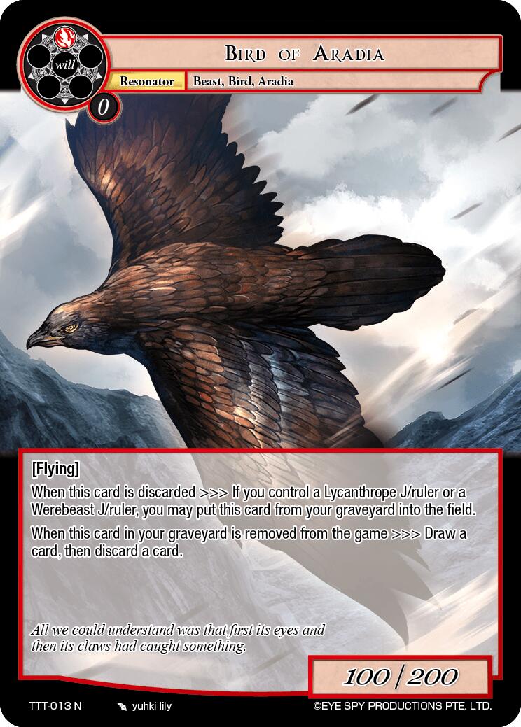 Bird of Aradia (TTT-013 N) [Thoth of the Trinity]