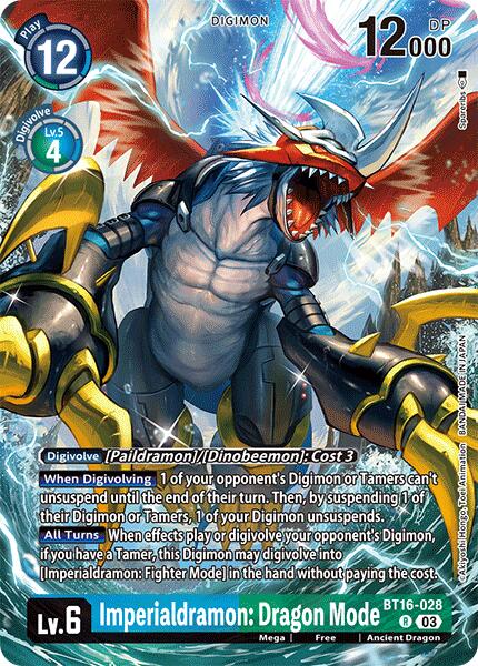 Imperialdramon: Dragon Mode [BT16-028] (Alternate Art) [Special Limited Set]