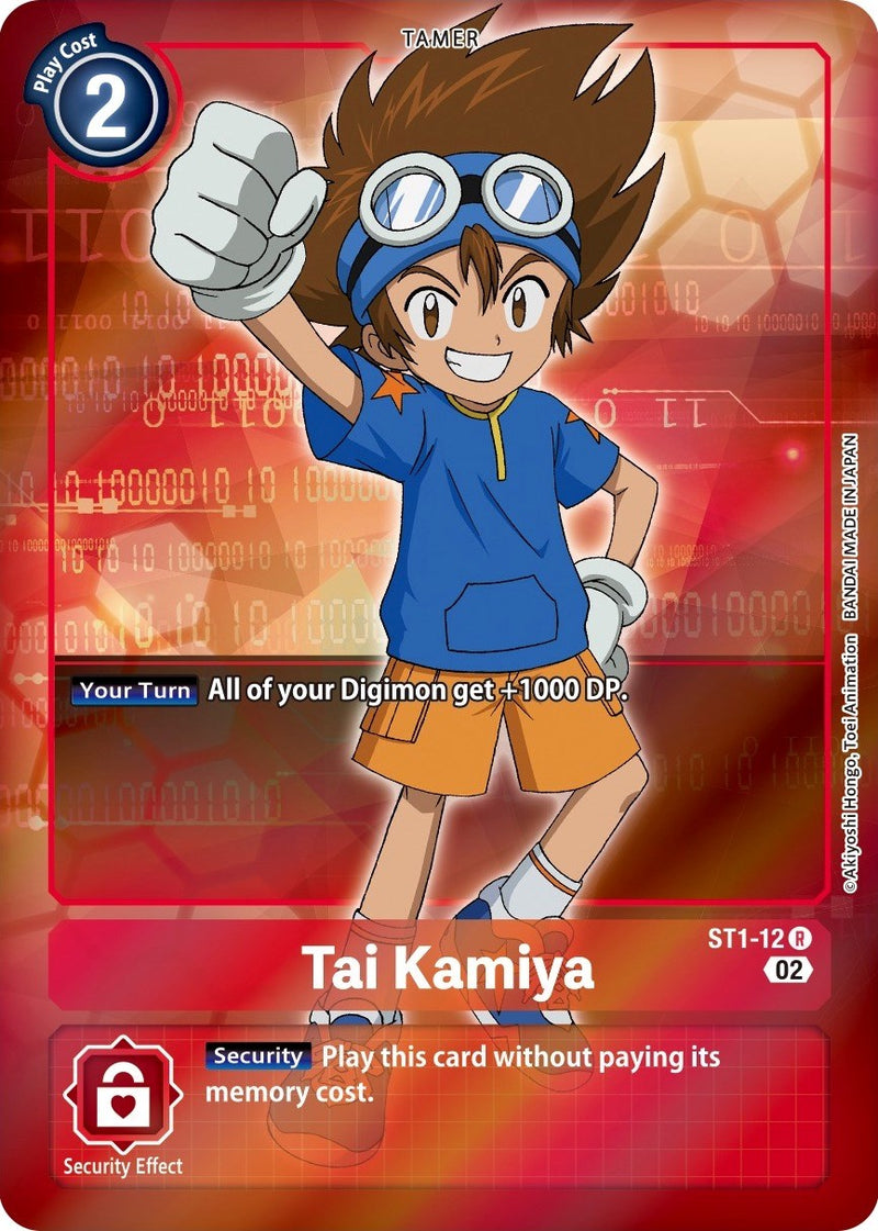 Tai Kamiya [ST1-12] (Alternate Art) [Starter Deck: Jesmon]