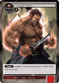 Enlarge Body (1-093) [Starter Deck: Wolves of the Raging Flames]