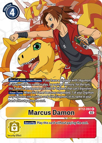 Marcus Damon [BT12-092] (Alternate Art) [Across Time]