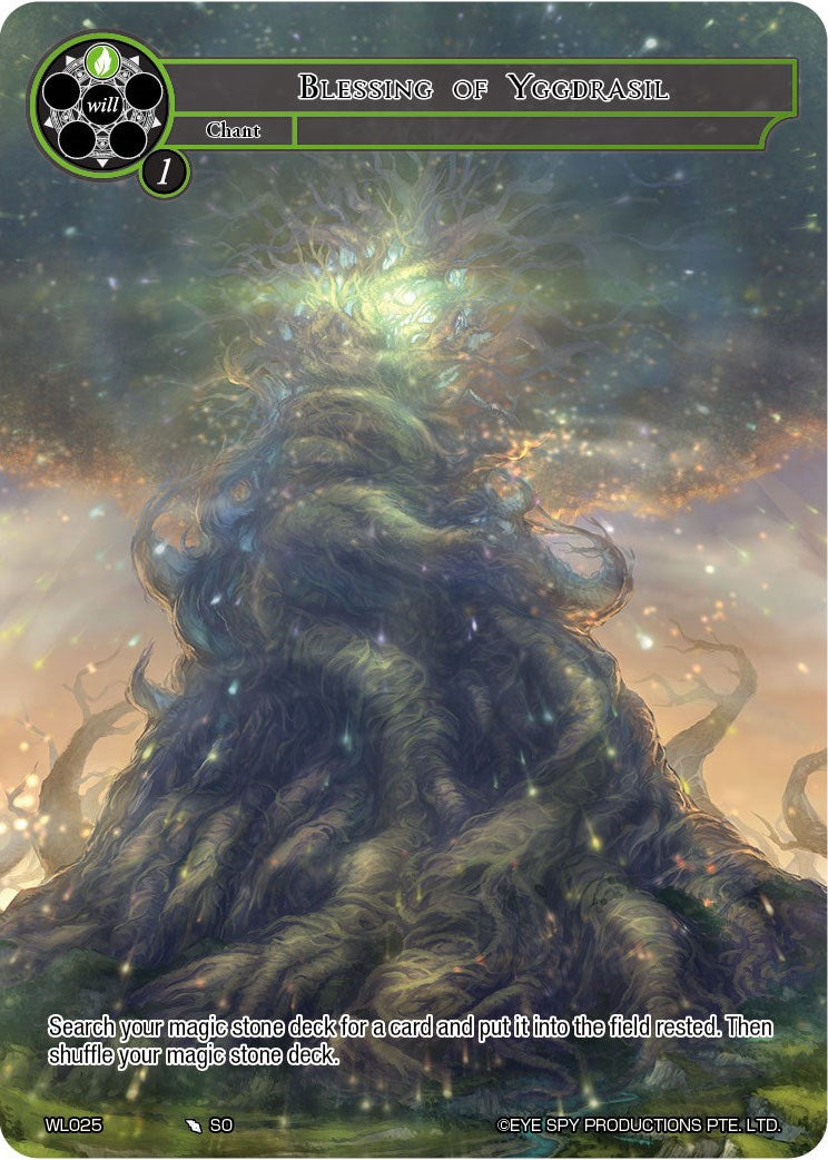 Blessing of Yggdrasil (WL025) [Promo Cards]