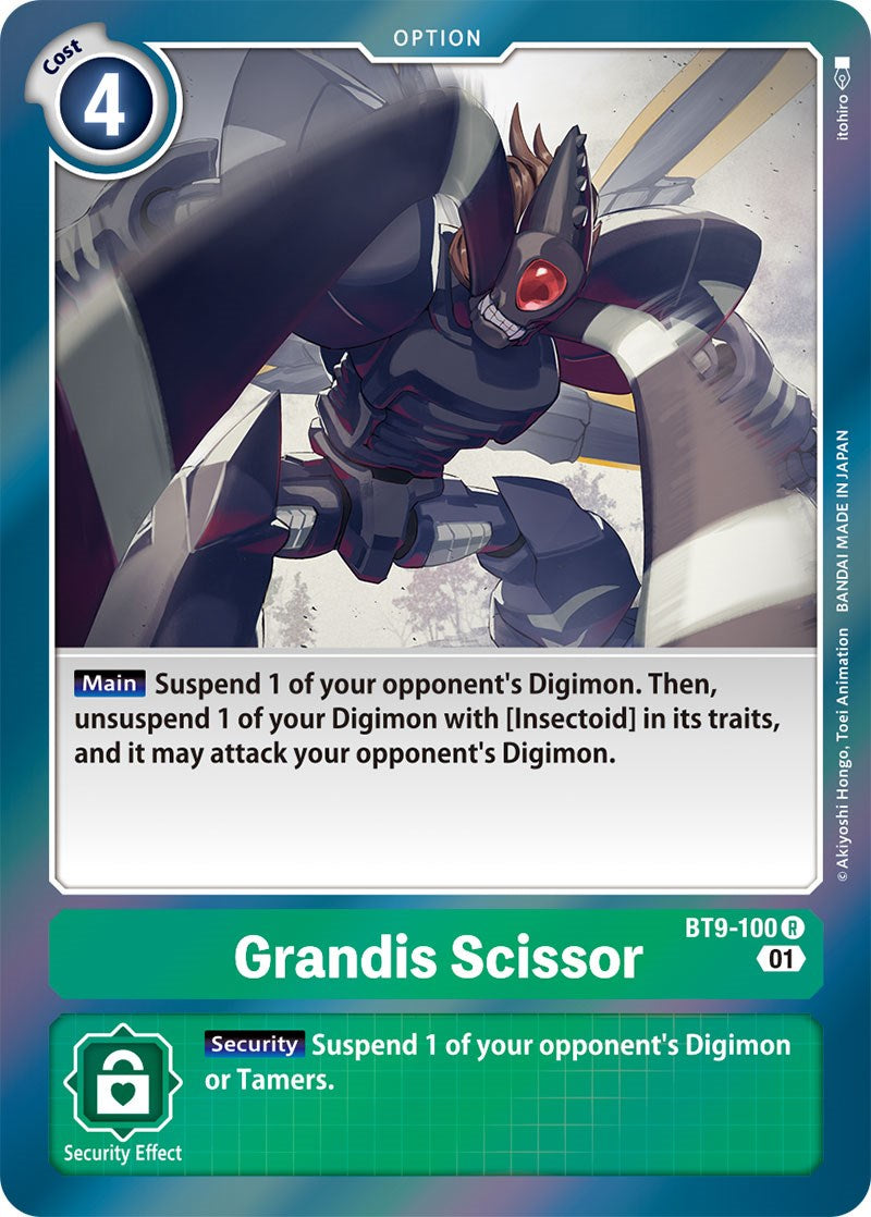 Grandis Scissor [BT9-100] [X Record]