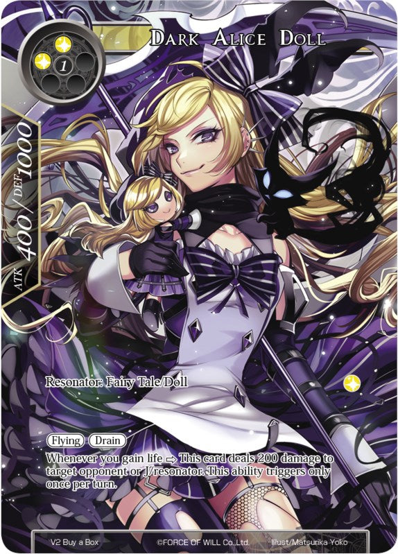 Dark Alice Doll (V2 Buy a Box) [Promo Cards]