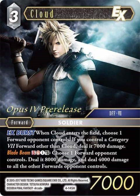 Cloud EX [Opus IV Promo Cards]