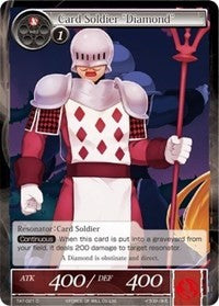 Card Soldier "Diamond" (TAT-021) [The Castle and The Two Towers]