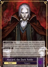 Alucard, the Dark Noble // Dracula, the Demonic One (CMF-077/J) [Crimson Moon's Fairy Tale]