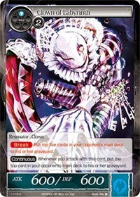 Clown of Labyrinth (1-110) [Starter Deck: Royal Palace of the Roaring Seas]