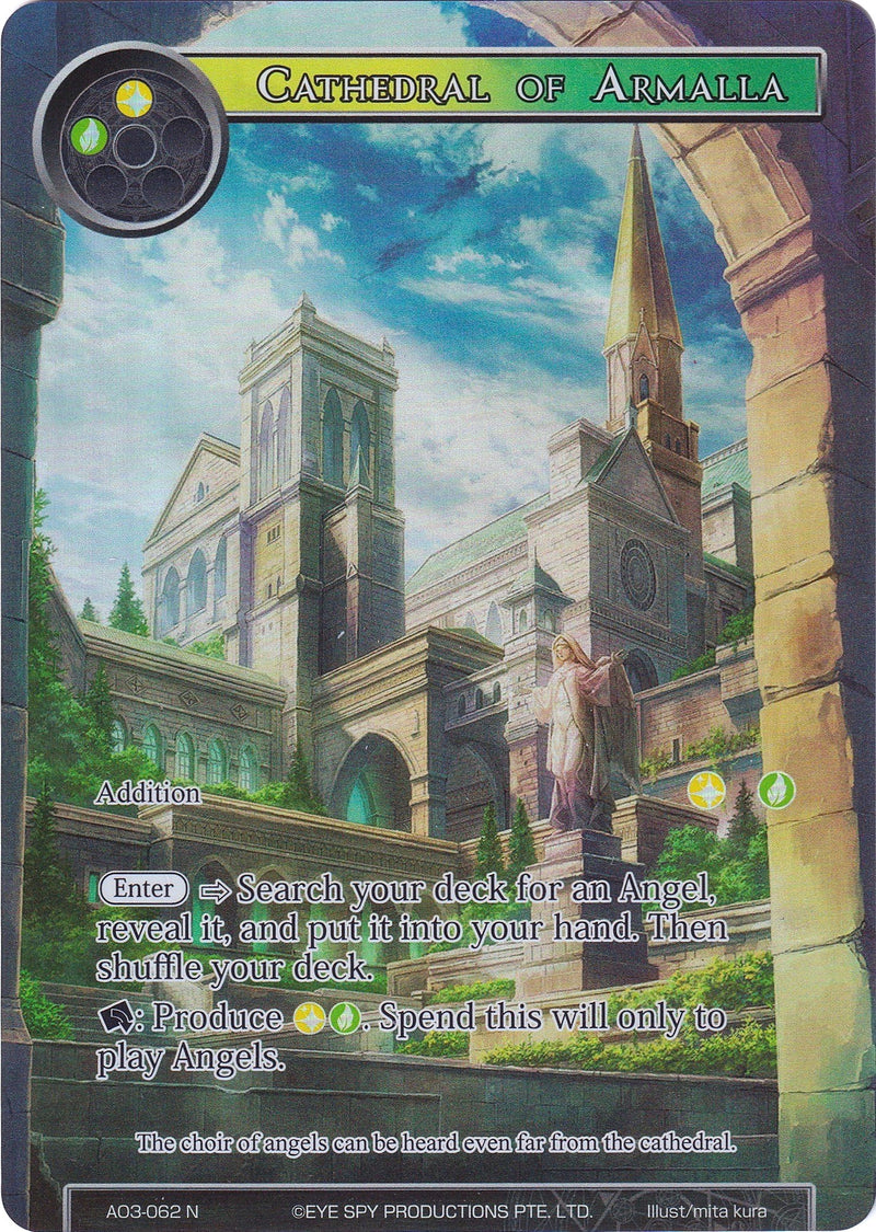 Cathedral of Armalla (Full Art) (AO3-062) [Alice Origin III]