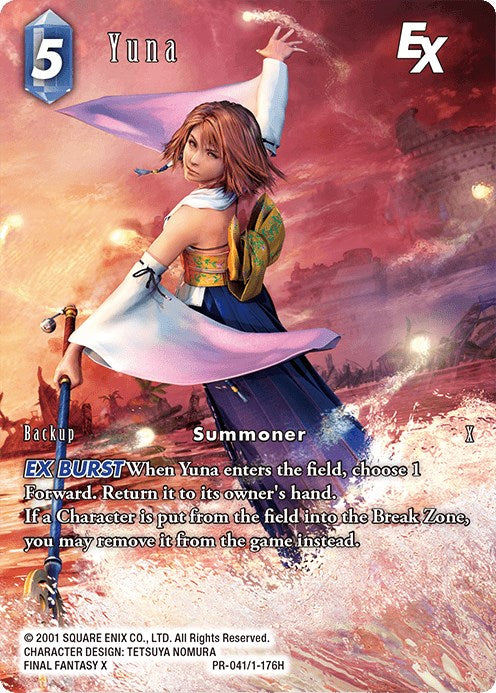 Yuna EX [Opus I Promo Cards]