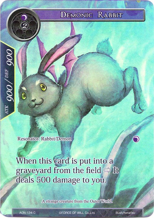 Demonic Rabbit (Full Art) (ACN-124) [Ancient Nights]