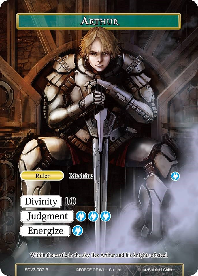 Arthur // Arthur, King of Machines (SDV3-002) [Starter Deck: Valhalla Cluster]