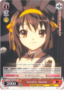 Vocalist, Haruhi (SY/W08-TE04 TD) [The Melancholy of Haruhi Suzumiya]