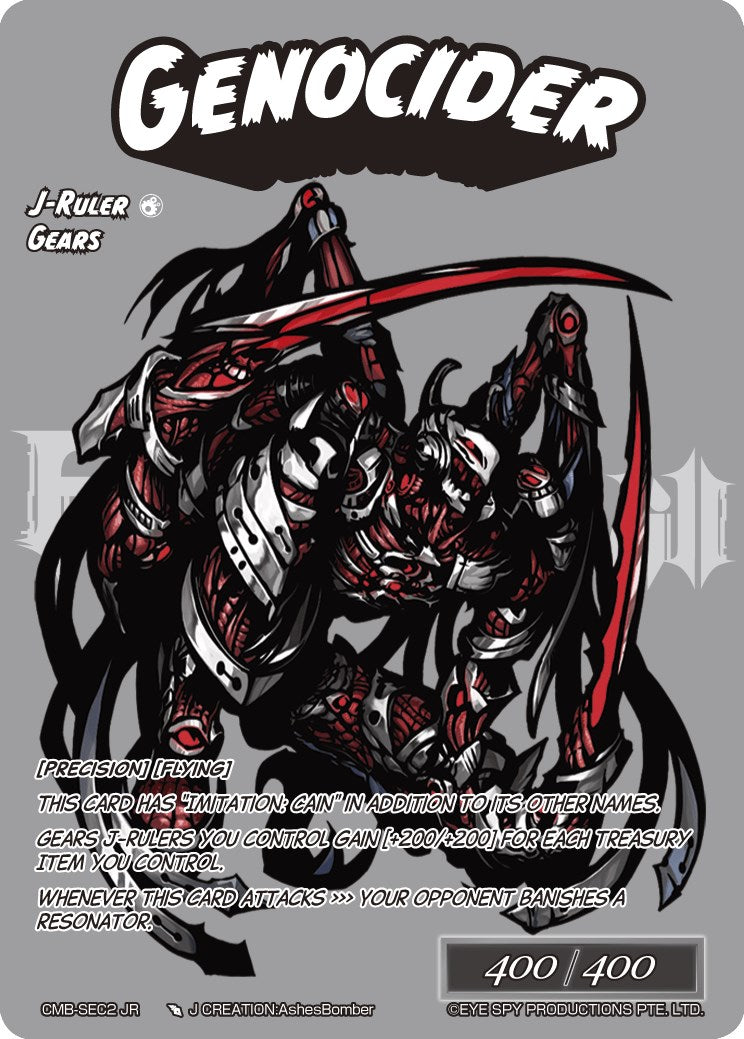 Attack Order // Genocider (Secret) (CMB-SEC2 JR) [Crimson Moon's Battleground]