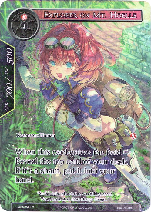 Explorer on Mt. Hoelle (Full Art) (ACN-041) [Ancient Nights]