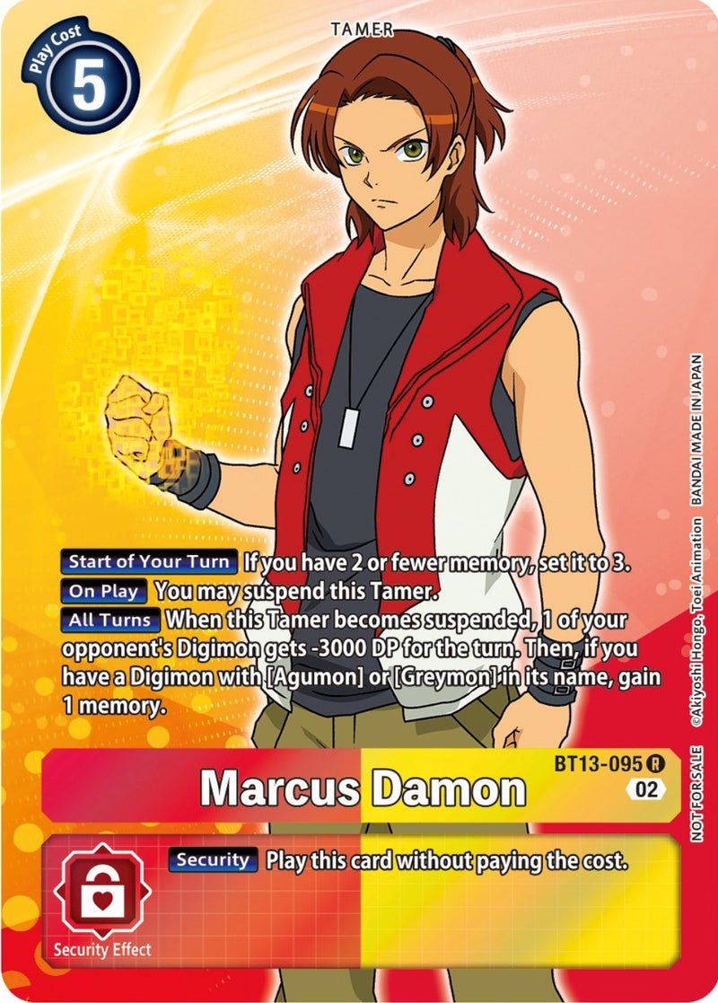 Marcus Damon [BT13-095] (Box Topper) [Versus Royal Knights Booster]