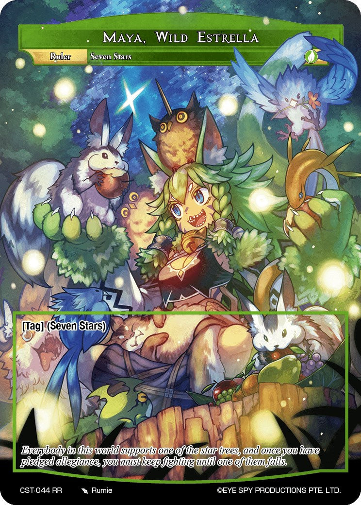 Maya, Wild Estrella (CST-044 RR) [Clash of the Star Trees]