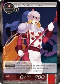 Card Soldier "Heart" (TAT-022) [The Castle and The Two Towers]