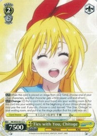 Ties with You, Chitoge (NK/W30-E012 U) [NISEKOI -False Love-]