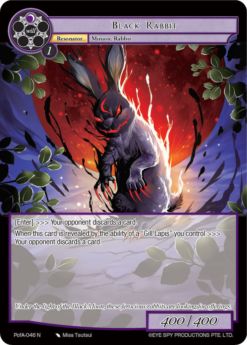 Black Rabbit (PofA-046) [Alice Origin IV: Prologue of Attoractia]