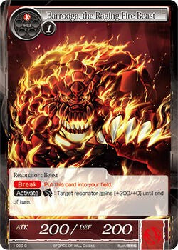 Barrooga, the Raging Fire Beast (1-060) [The Dawn of Valhalla]