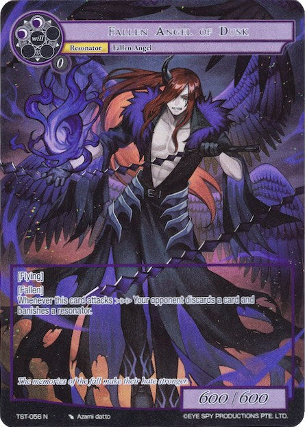 Fallen Angel of Dusk (Full Art) (TST-056) [The Seventh]