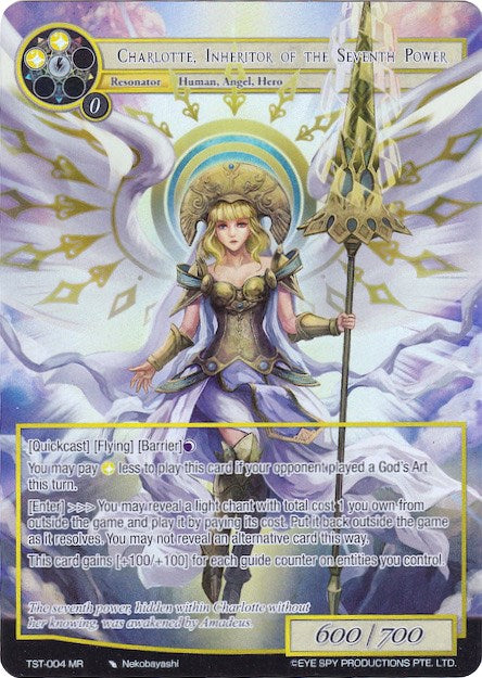 Charlotte, Inheritor of the Seventh Power (Full Art) (TST-004) [The Seventh]