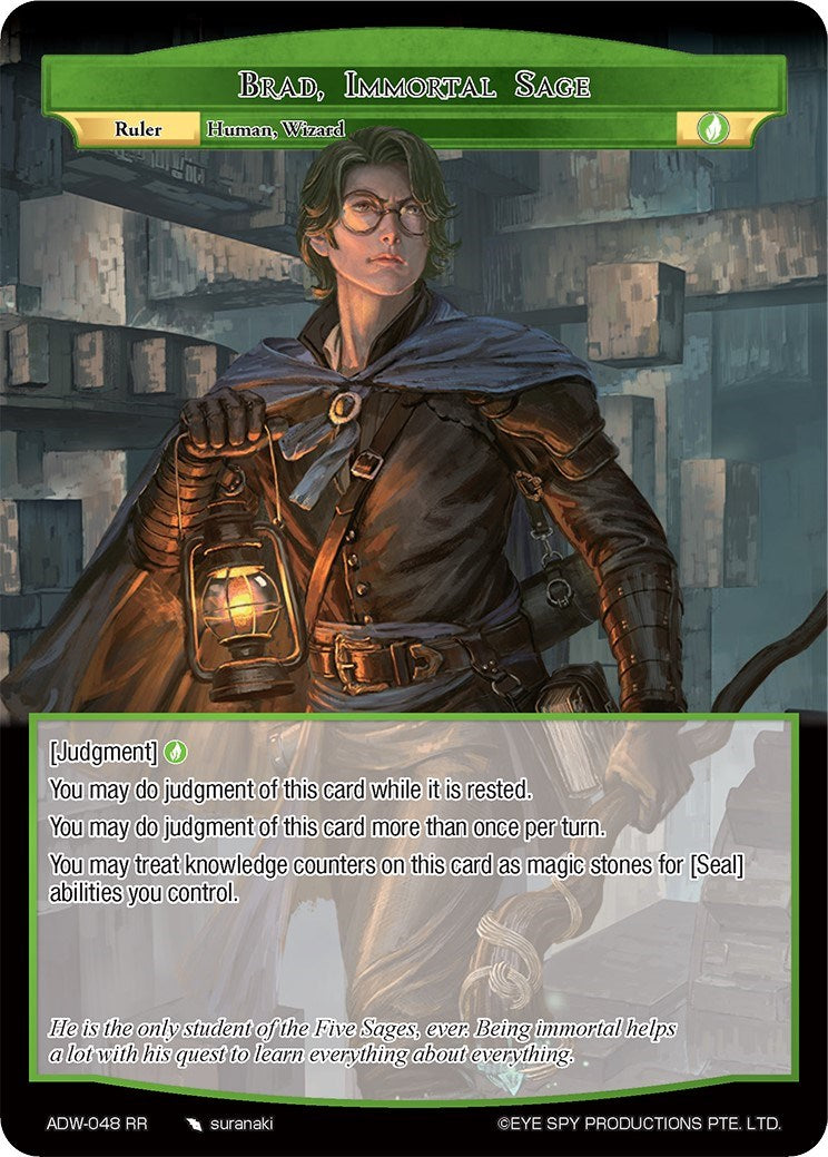 Brad, Immortal Sage (ADW-048 RR/JR) [Assault into the Demonic World]