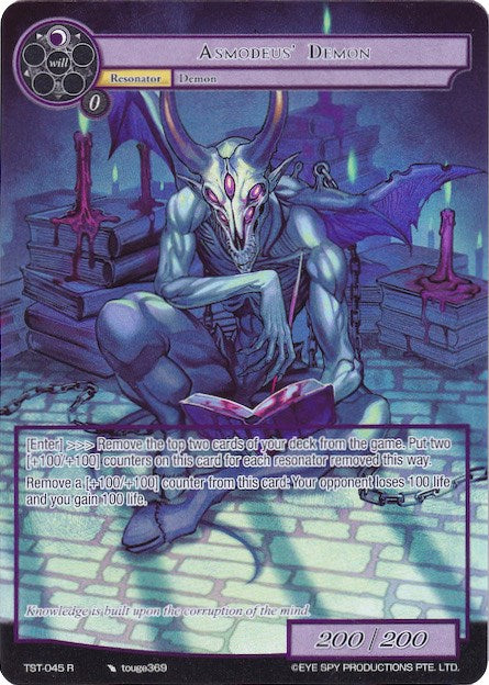 Asmodeus' Demon (Full Art) (TST-045) [The Seventh]