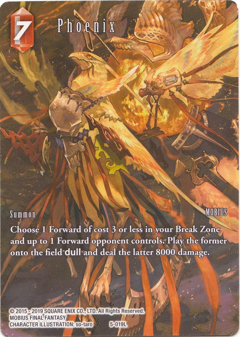 Phoenix (Full Art) (Deck Exclusive) [Opus V]