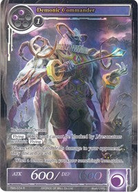 Demonic Commander (Full Art) (TMS-074) [The Moonlit Savior]