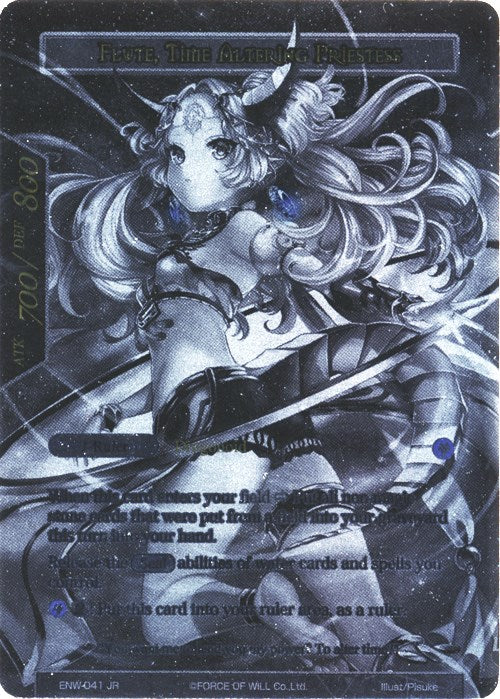 Dragon Shrine Maiden // Flute, Time Altering Priestess (Uber Rare) (ENW-041) [Echoes of the New World]