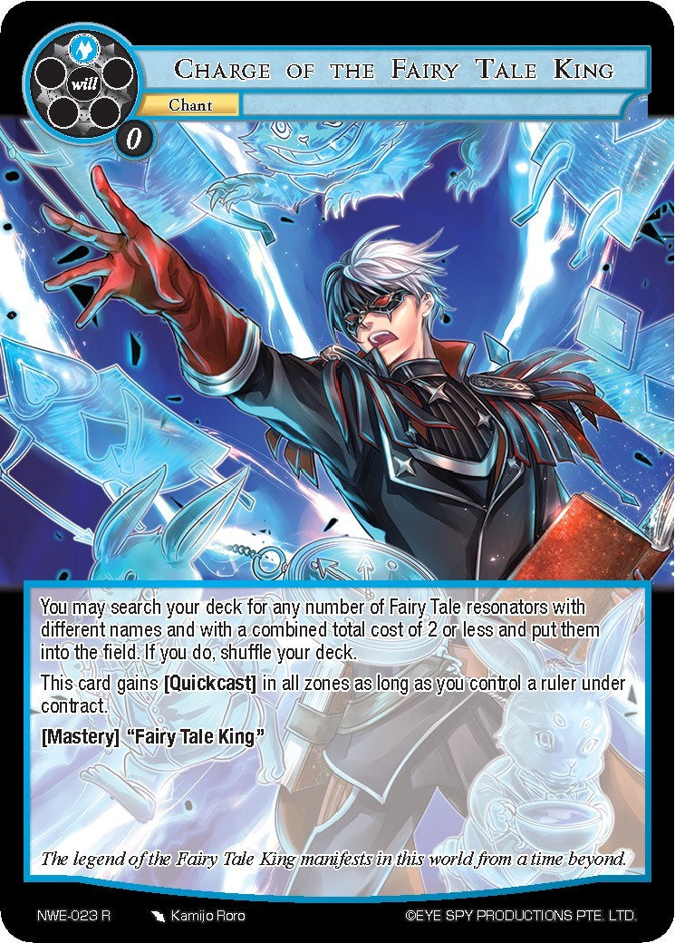 Charge of the Fairy Tale King (NWE-023 R) [A New World Emerges]