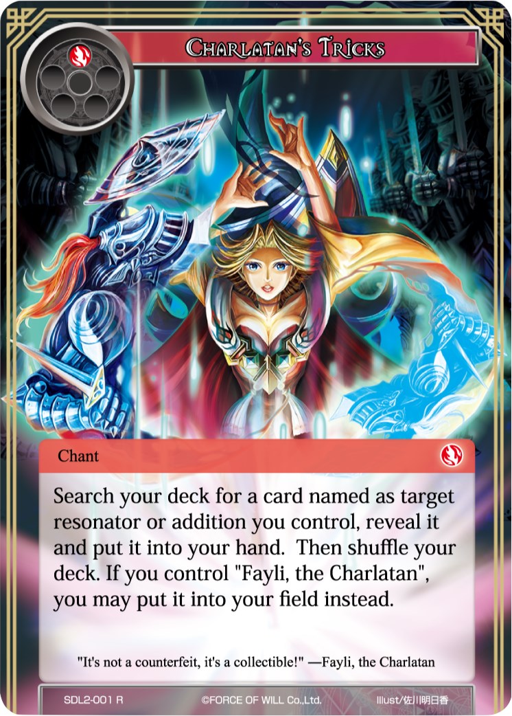 Charlatan's Tricks (SDL2-001) [Starter Deck: Rage of R'lyeh]