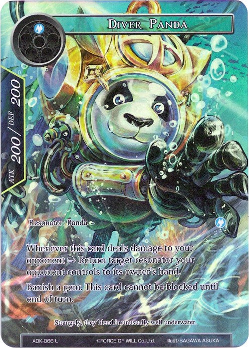 Diver Panda (Full Art) (ADK-066) [Advent of the Demon King]