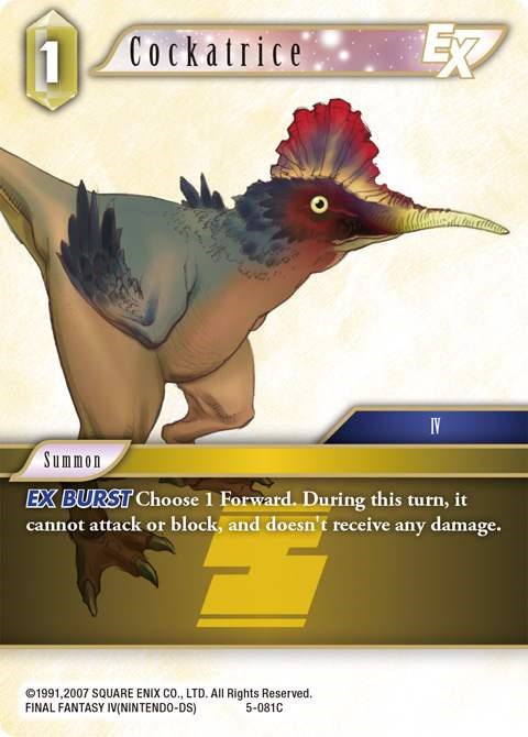 Cockatrice EX [Opus V]