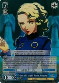 One who Wields Power, Margaret (P4/EN-S01-079S SR) [Persona 4 ver.E]