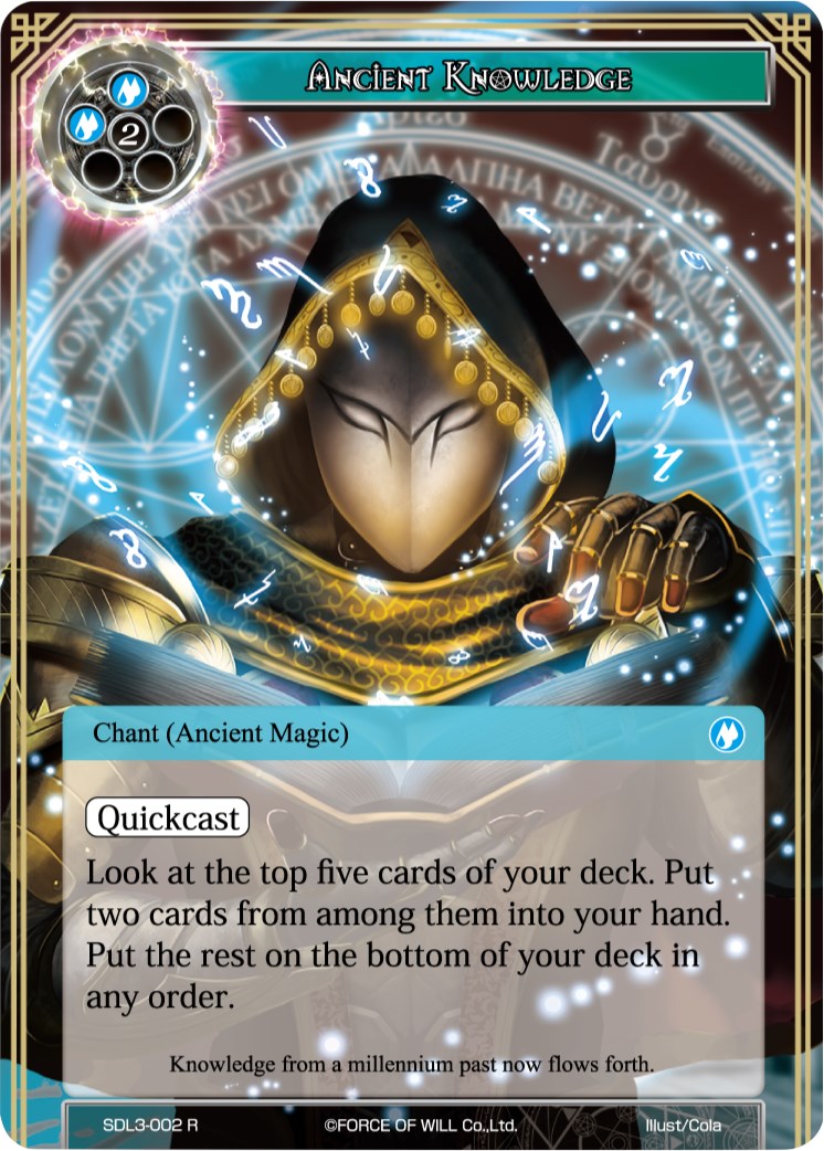 Ancient Knowledge (SDL3-002) [Starter Deck: Malefic Ice]