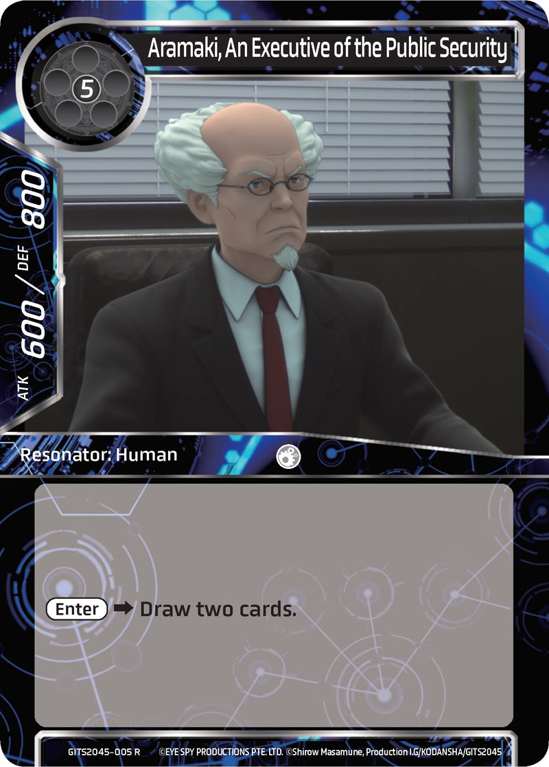 Aramaki, An Executive of the Public Security (GITS2045-005) [Ghost in the Shell SAC_2045]