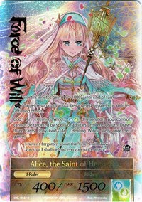 Alice, the Girl in the Looking Glass // Alice, the Saint of Healing (Full Art) (SKL-092/J) [The Seven Kings of the Lands]