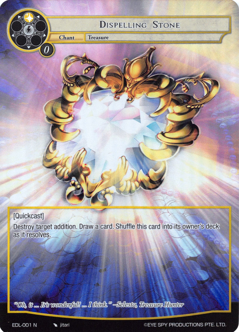 Dispelling Stone (Full Art) (EDL-001) [The Epic of the Dragon Lord]