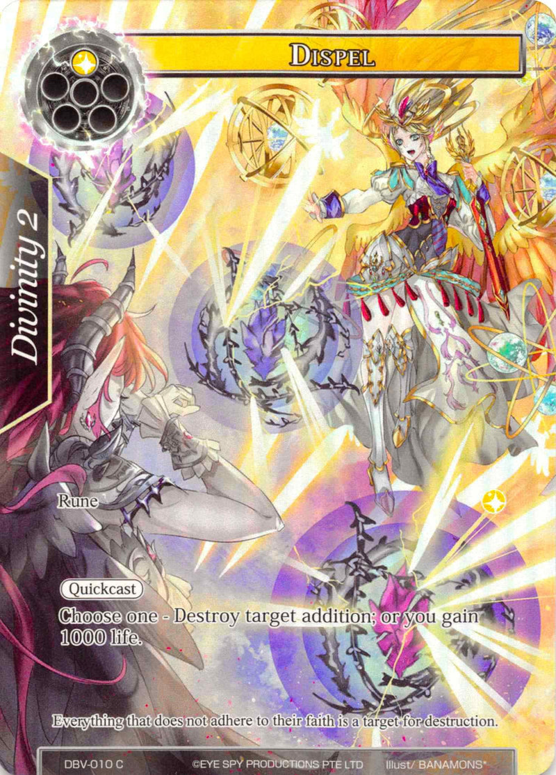 Dispel (Full Art) (DBV-010) [The Decisive Battle of Valhalla]